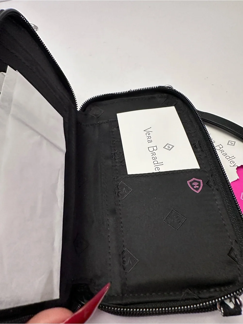 NWT RETIRED Vera Bradley Holland Garden RFID 3-in-1 Crossbody Wallet 🌸